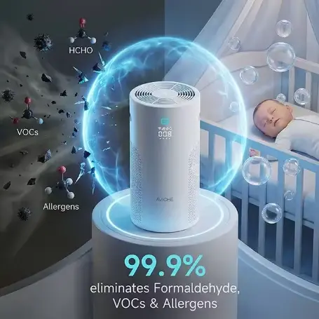 Mini purificador de aire portátil