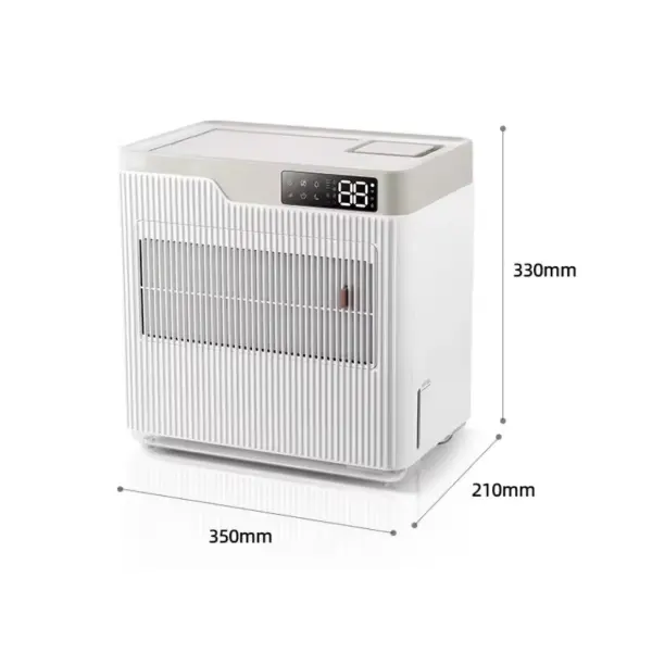 Purificador de aire eléctrico de plástico con control de aplicación inteligente