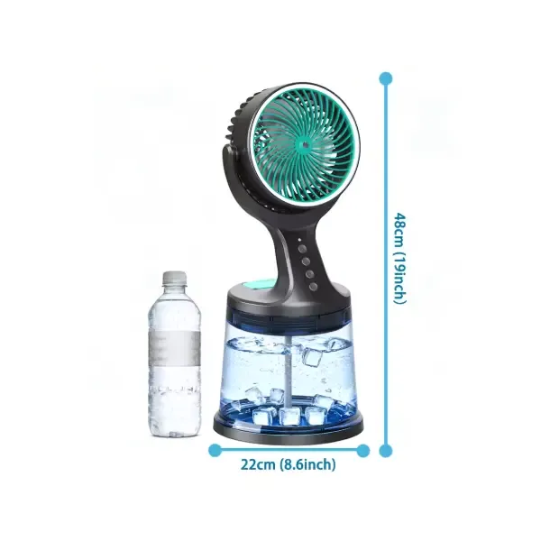 Mini ventilador de mano de alta velocidad, batería recargable por USB de larga duración