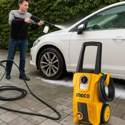 Vehicle Power Pressure Washer Complete With Spray Gun
