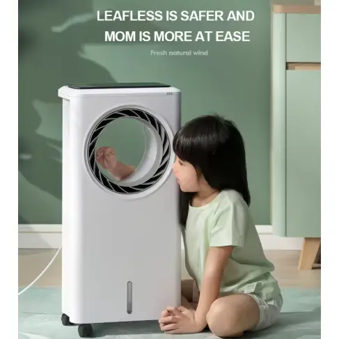 Ventilador de refrigeración por aire eléctrico de metal de verano con control remoto